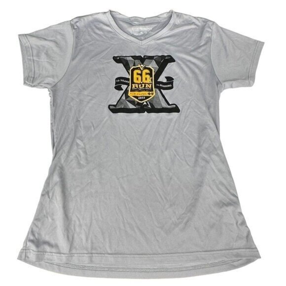 Pittsburgh Penguins Mario Lemieux Foundation 6.6K Run Walk Womens 2XL 2022 Shirt - Picture 1 of 5